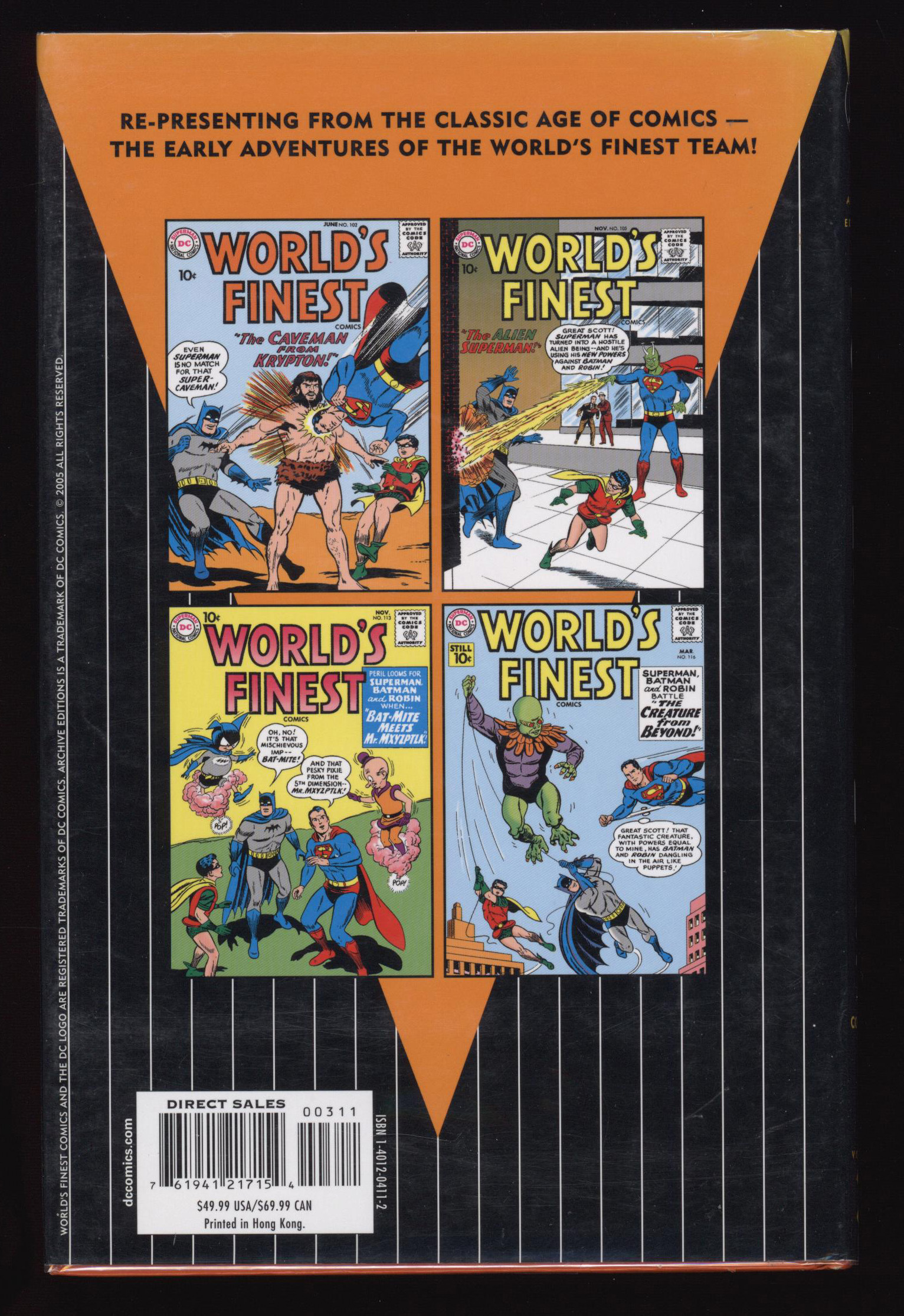 DC: World's Finest Comics - Archives Volume 3 HB/DJ 1st/1st Ex-Lib - Picture 2 of 7
